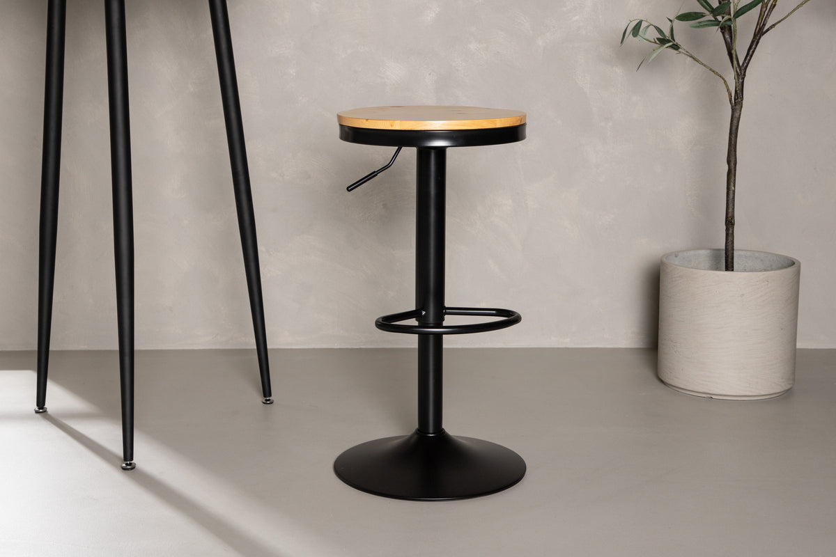 Bar Chair 2-pack Black