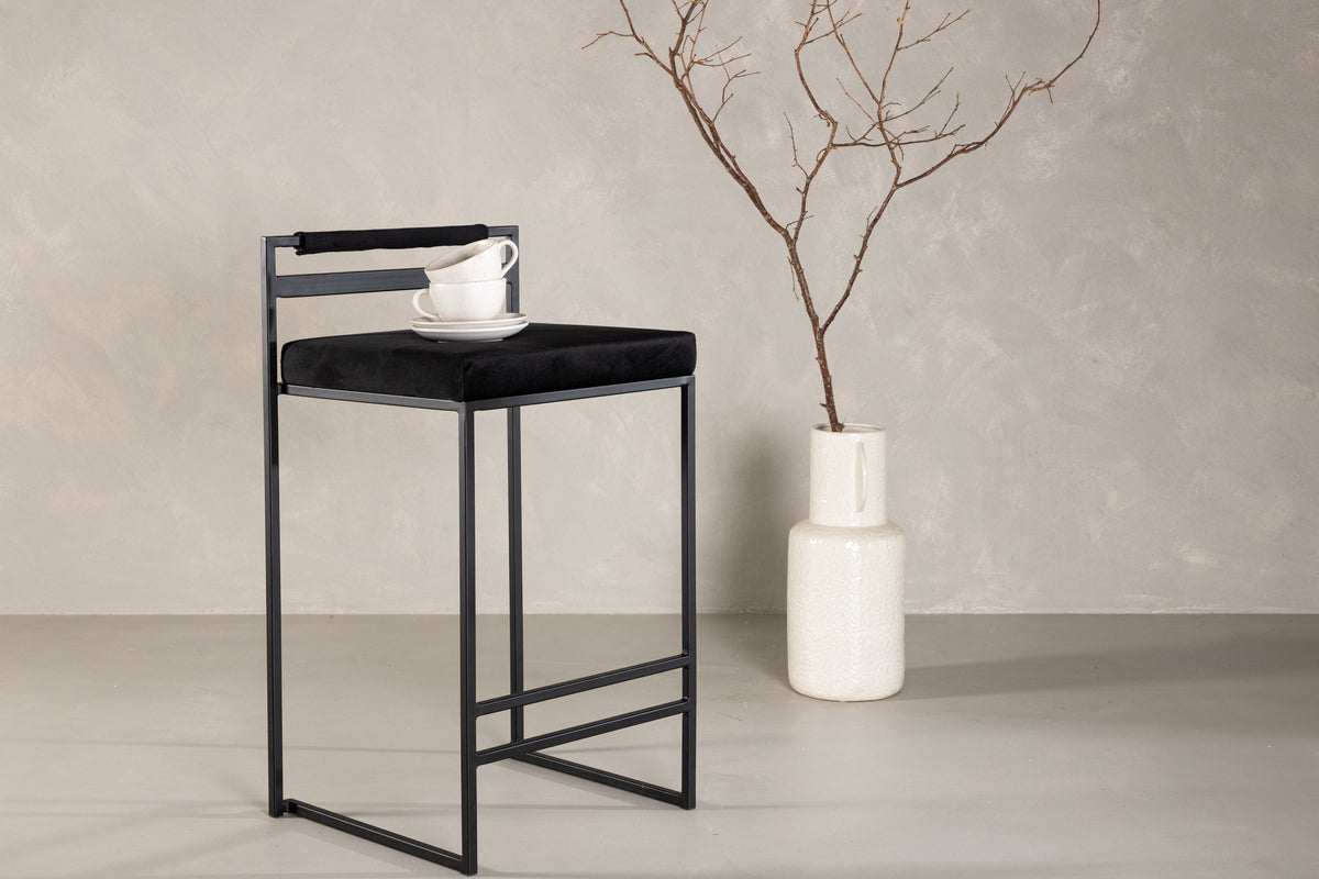 Bar Chair 2-pack Black