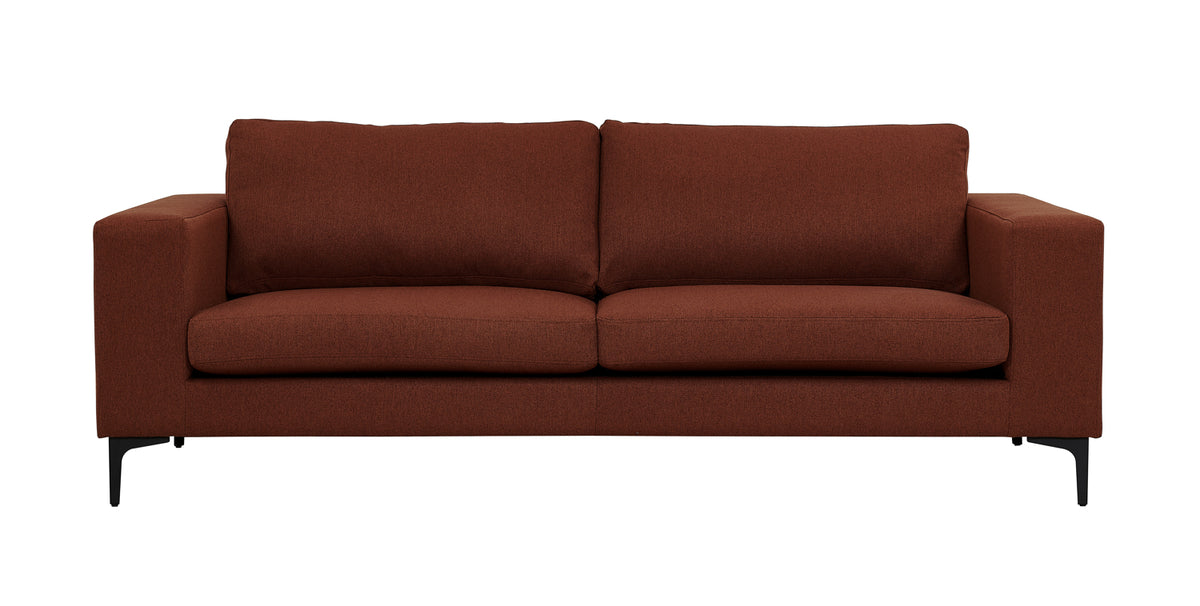3-Seat Sofa Red