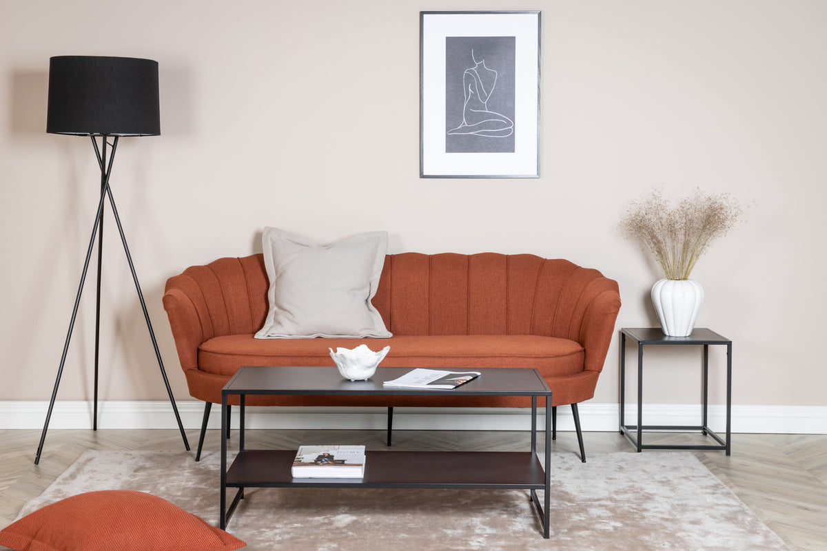 3-Seat Sofa Red