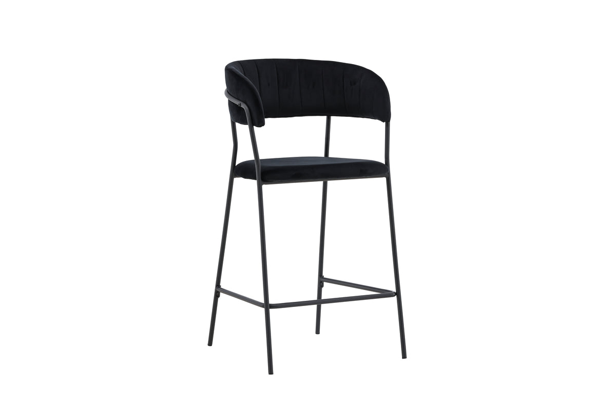 Bar Chair 2-pack Black