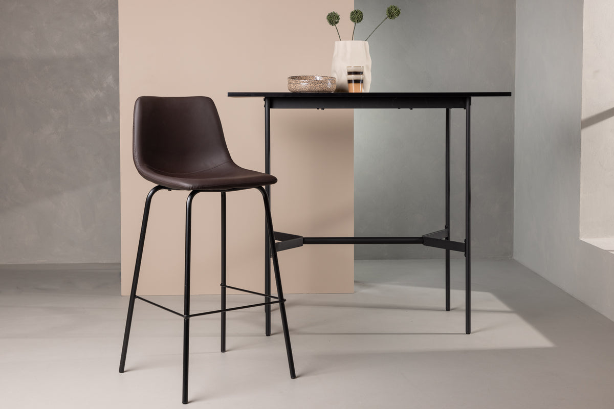 Bar Chair 2-pack Brown