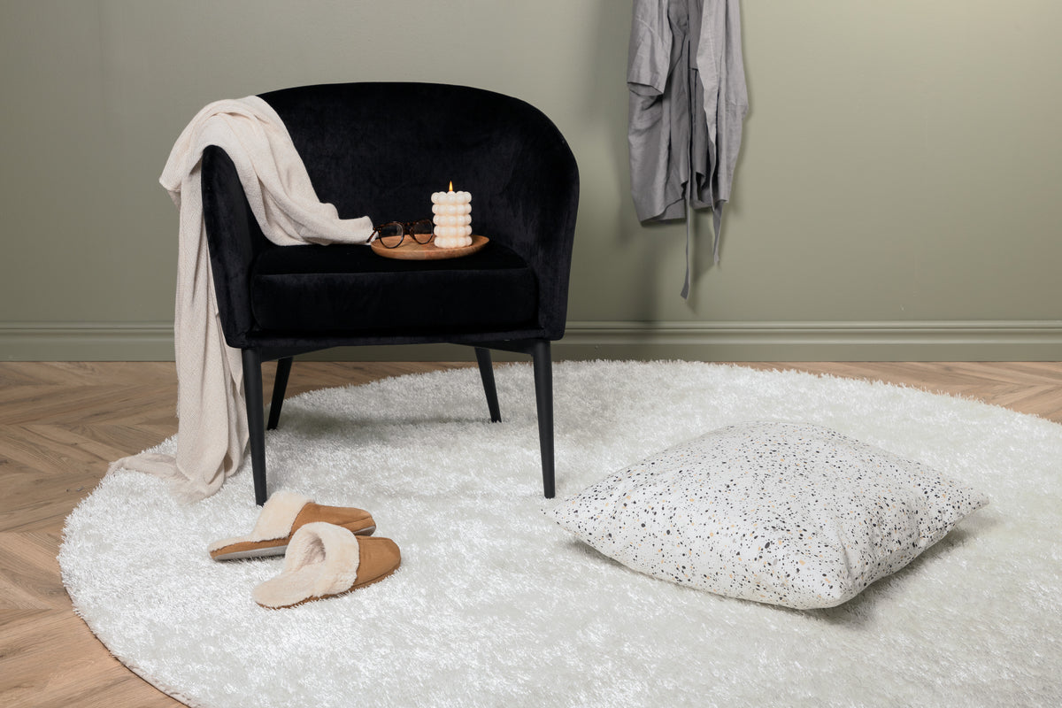 Round Carpet ⌀200 White