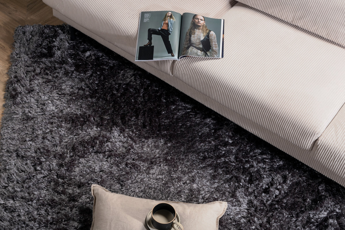 Rectangular Carpet 200 x 290 Dark Grey