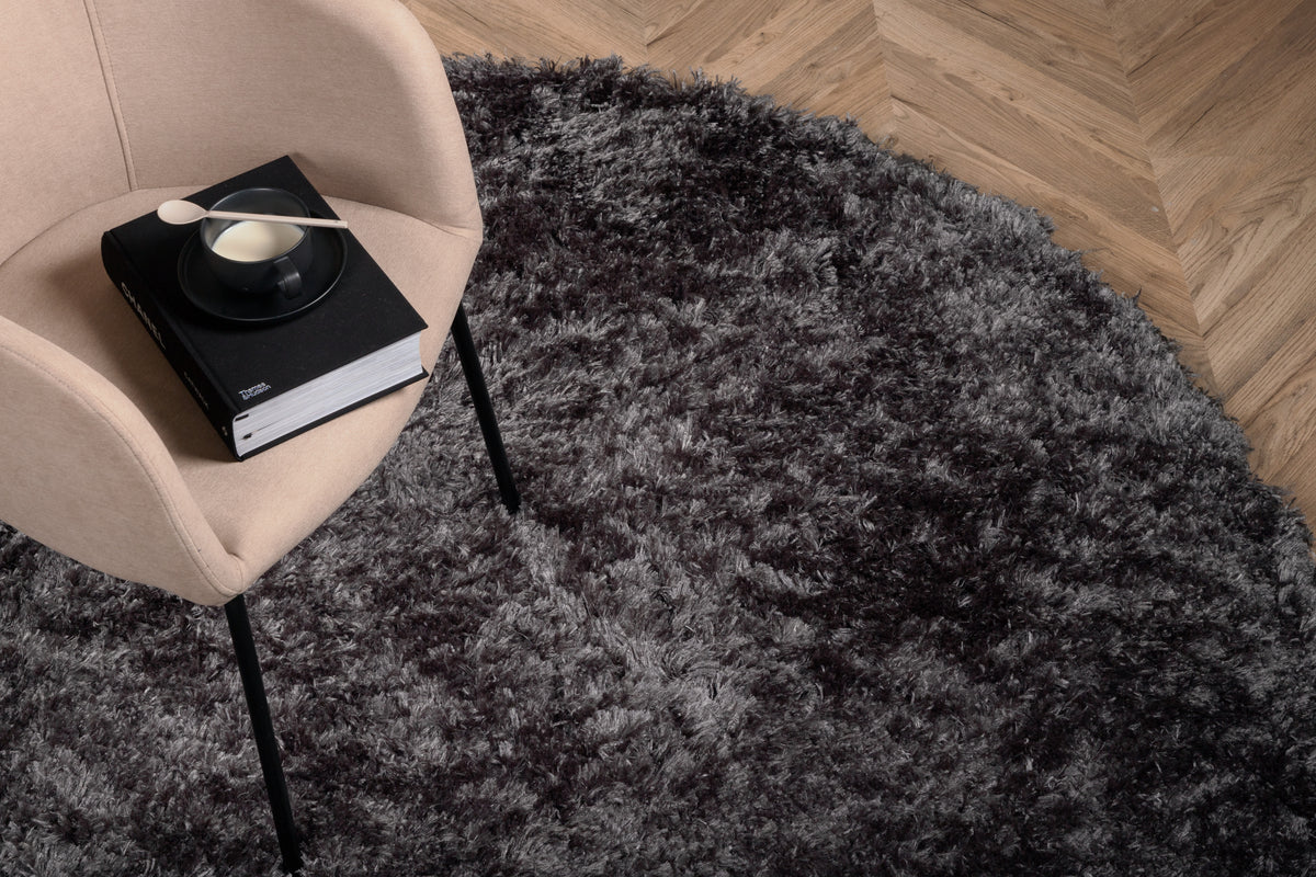 Round Carpet ⌀200 Dark Grey