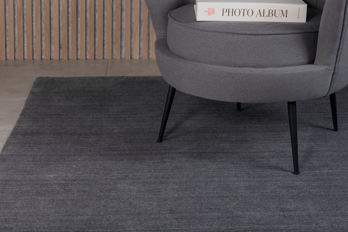 Rectangular Carpet 202 x 300 Dark Grey