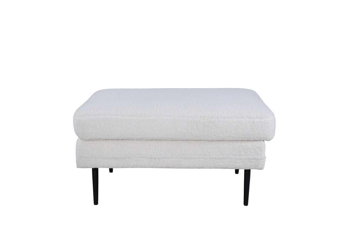 Ottoman 90 x 70 x 49 White