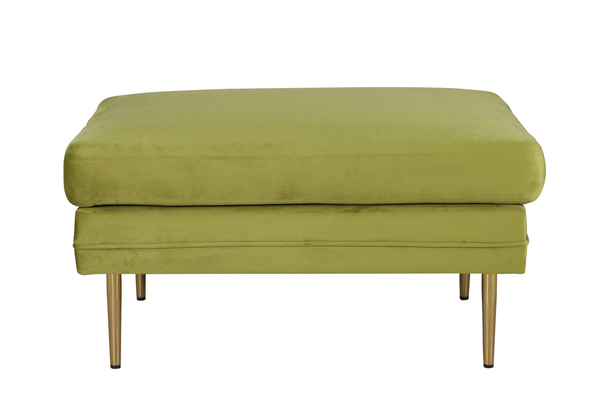Ottoman 90 x 70 x 49 Green