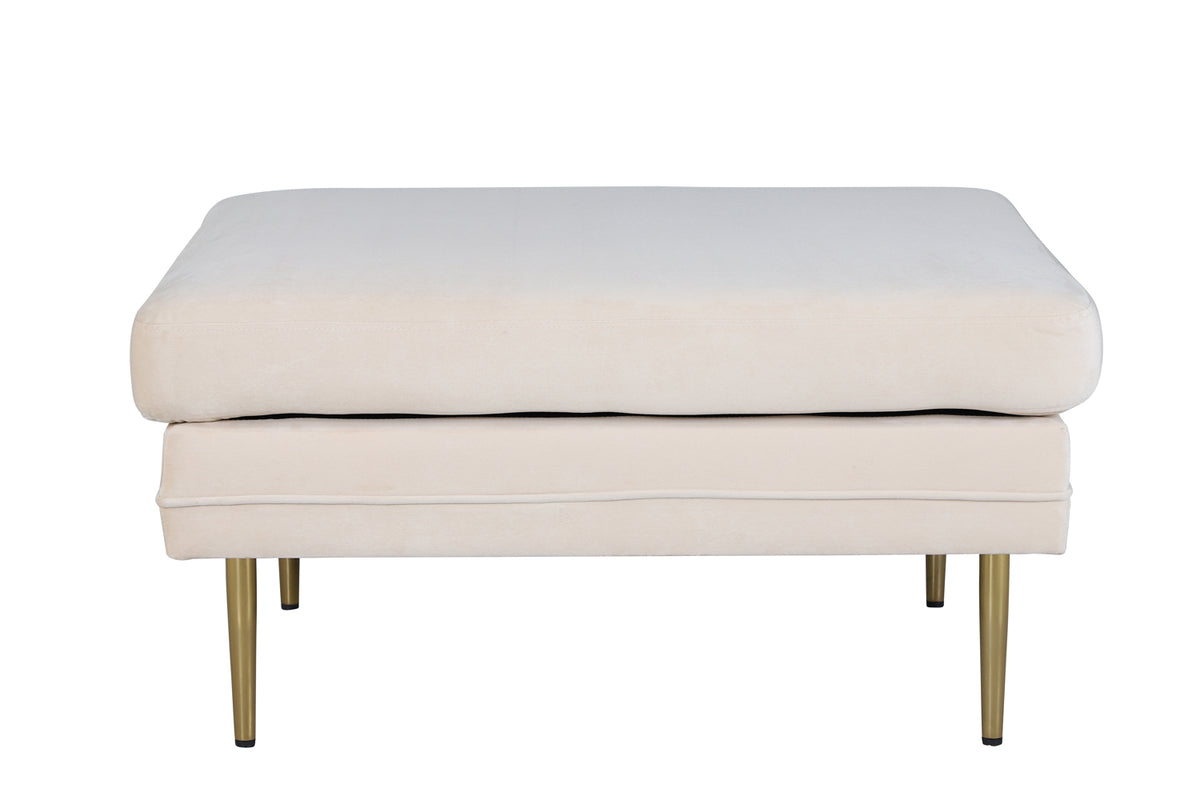 Ottoman 90 x 70 x 49 White