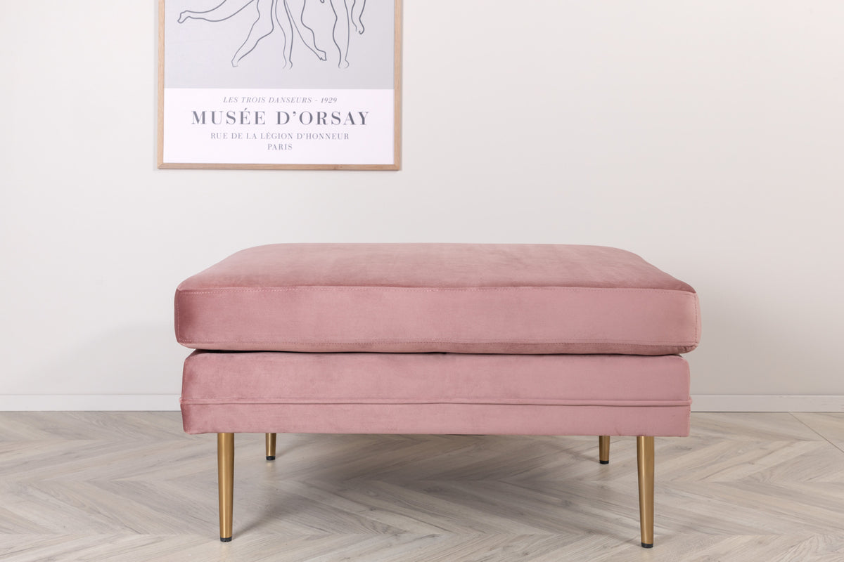 Ottoman 90 x 70 x 49 Pink