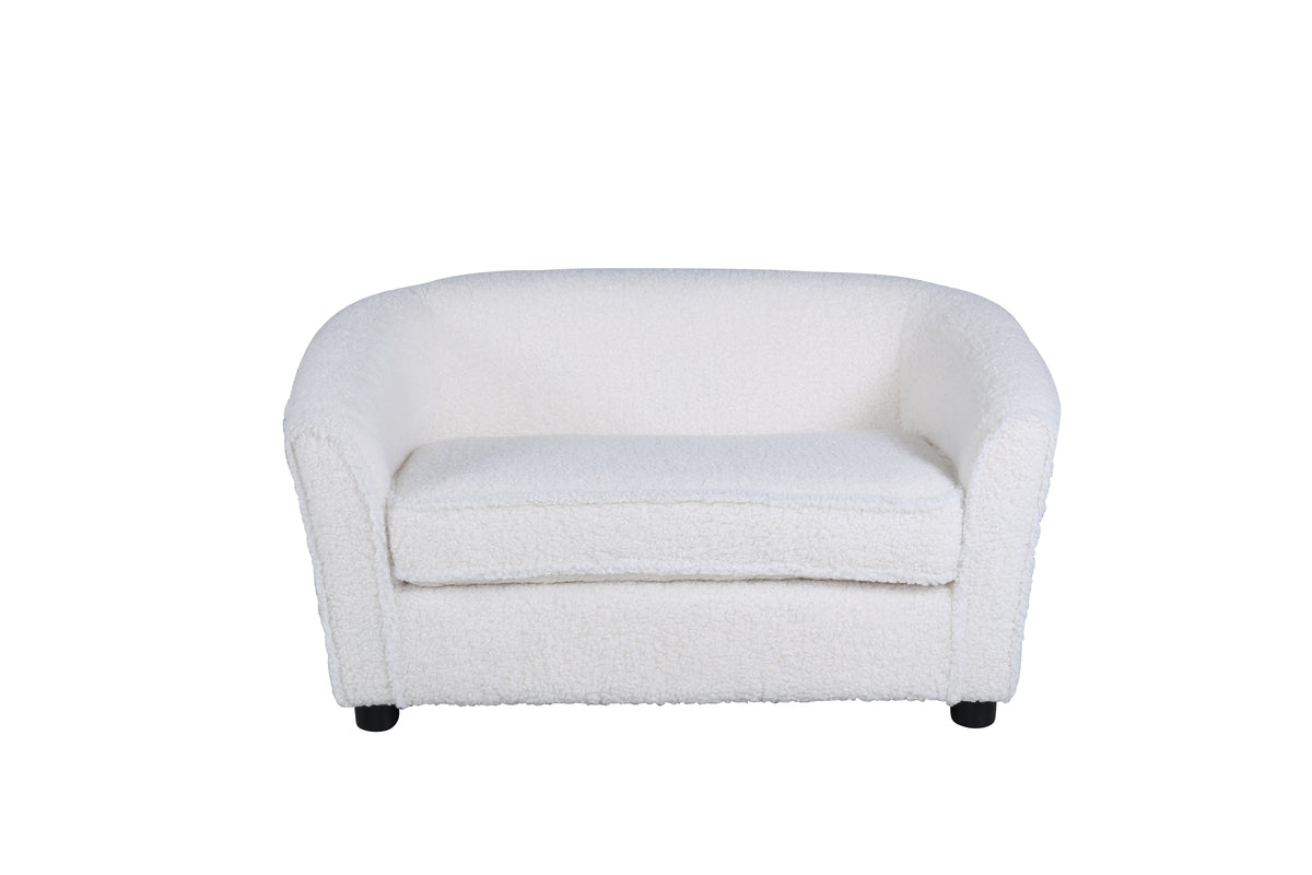 Kids Sofa White