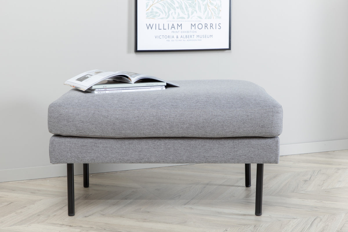 Ottoman 85 x 64 x 47 Grey