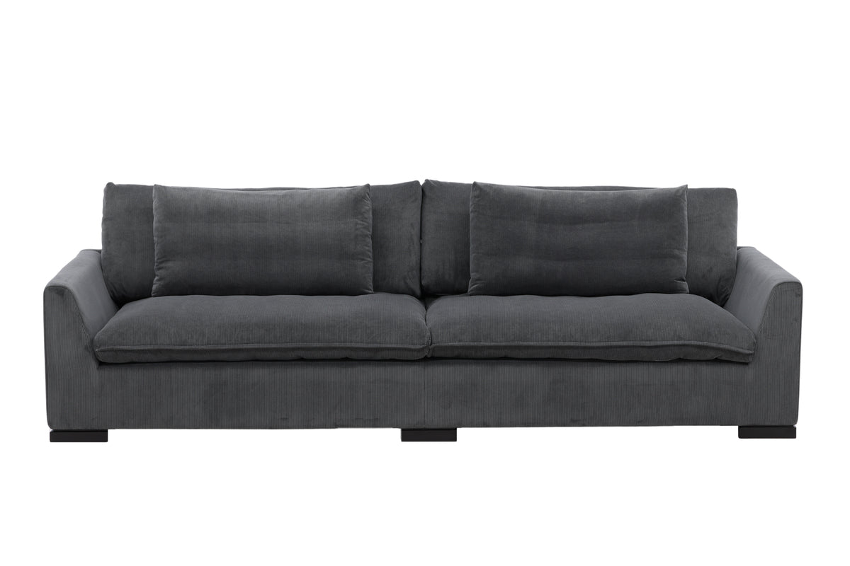 3-Seat Sofa Dark Grey