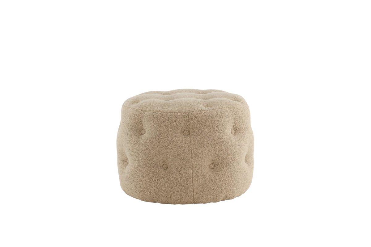 Pouf ø55 ⌀55 Beige