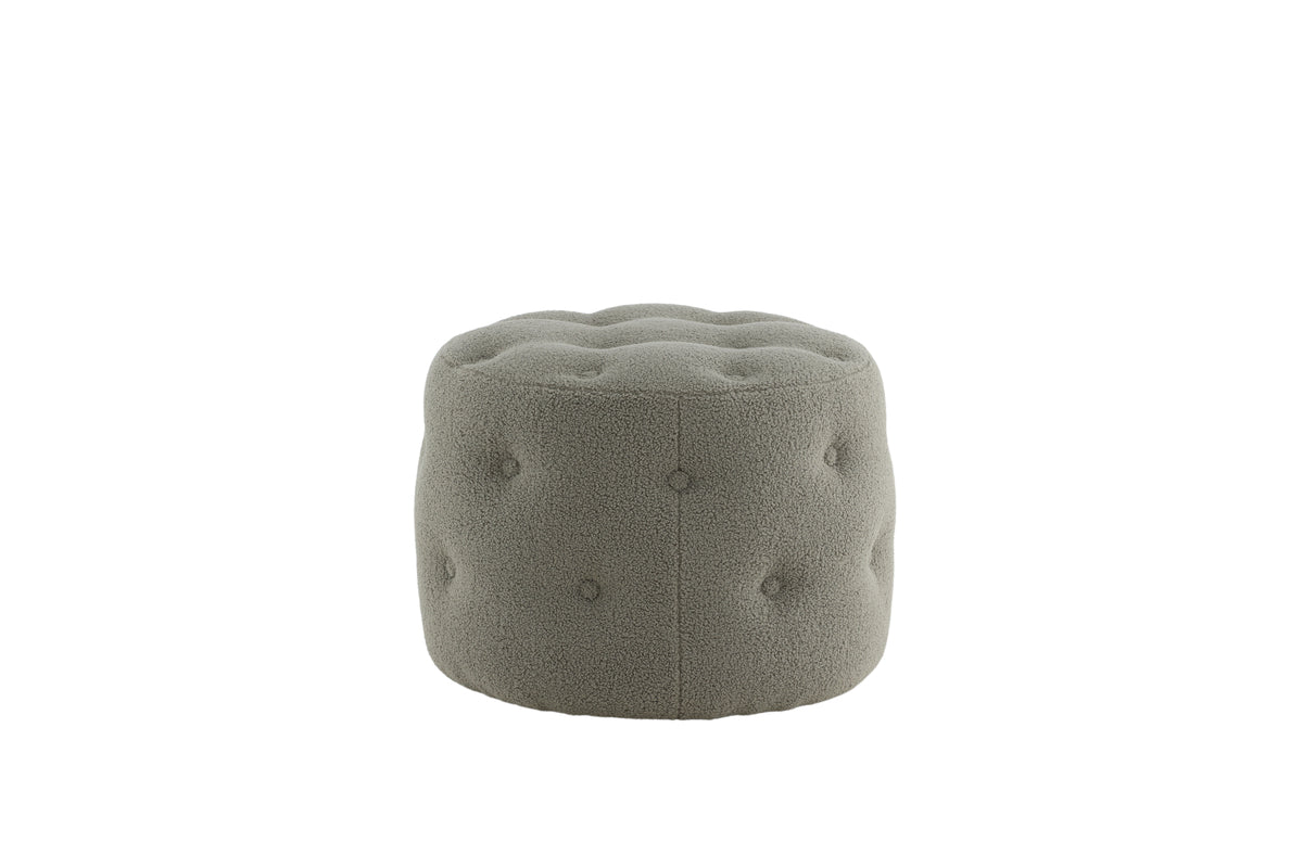 Pouf ø55 ⌀55 Greige