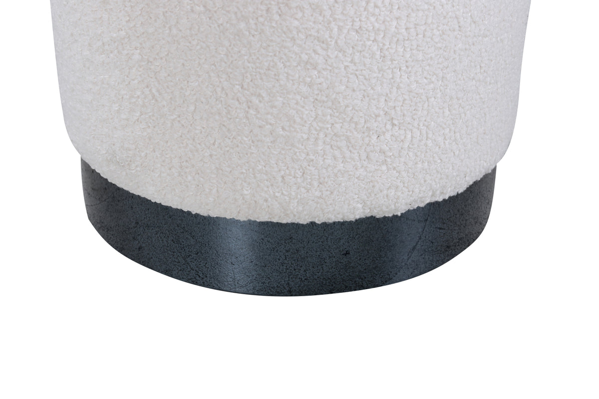 Pouf ø35 ⌀35 White