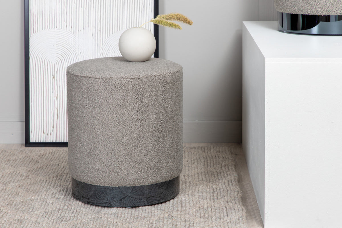 Pouf ø35 ⌀35 Greige
