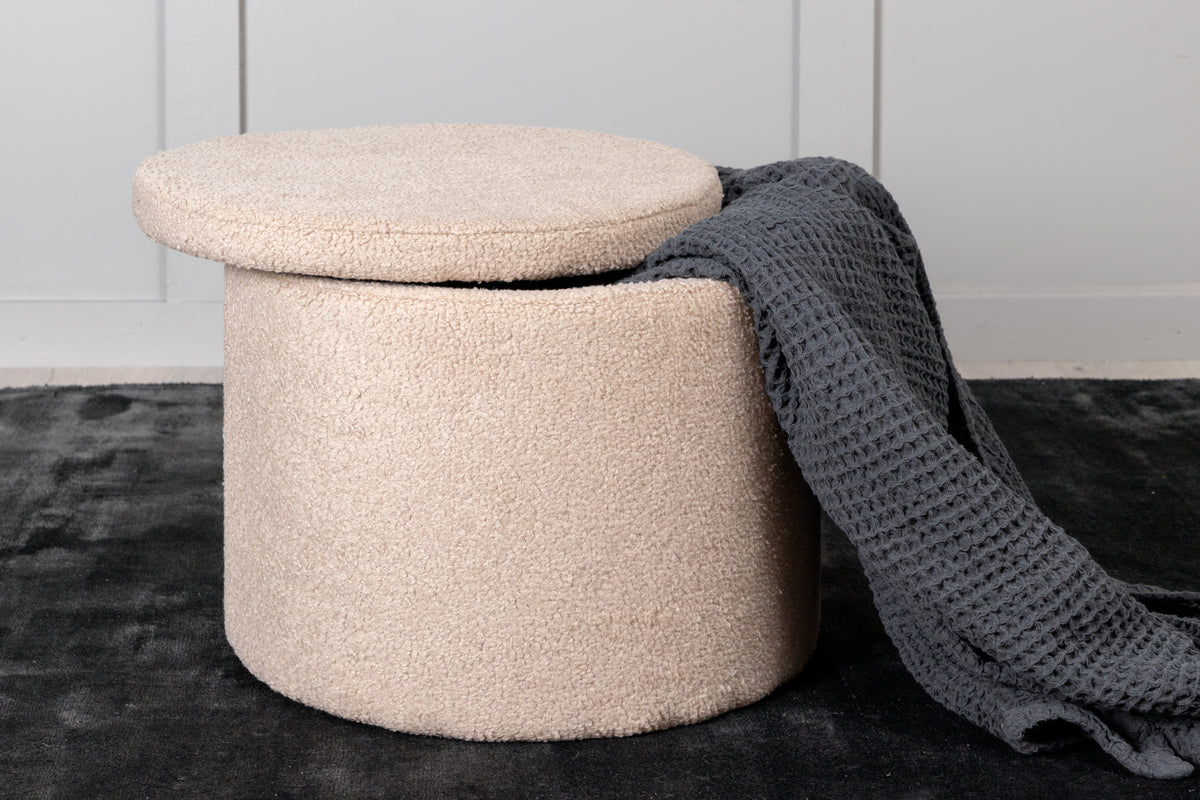 Pouf ø51 ⌀51 Beige