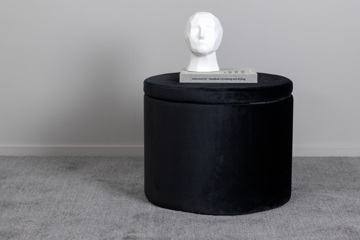 Pouf ø51 ⌀51 Black