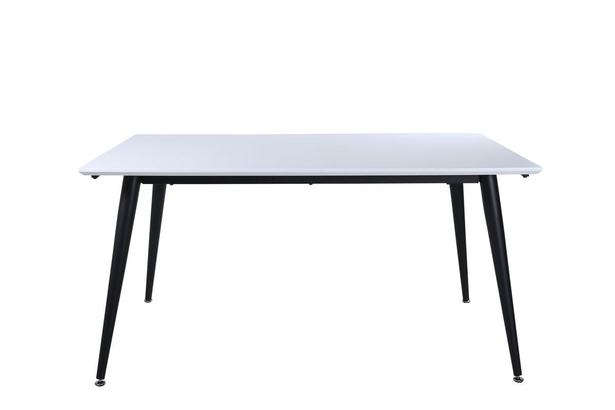 Rectangular Dining Table 76 x 150 x 90 White