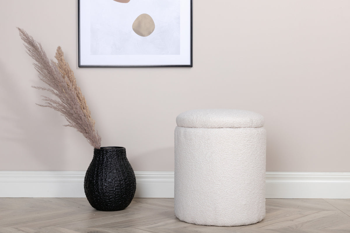 Pouf ø32 ⌀32 White