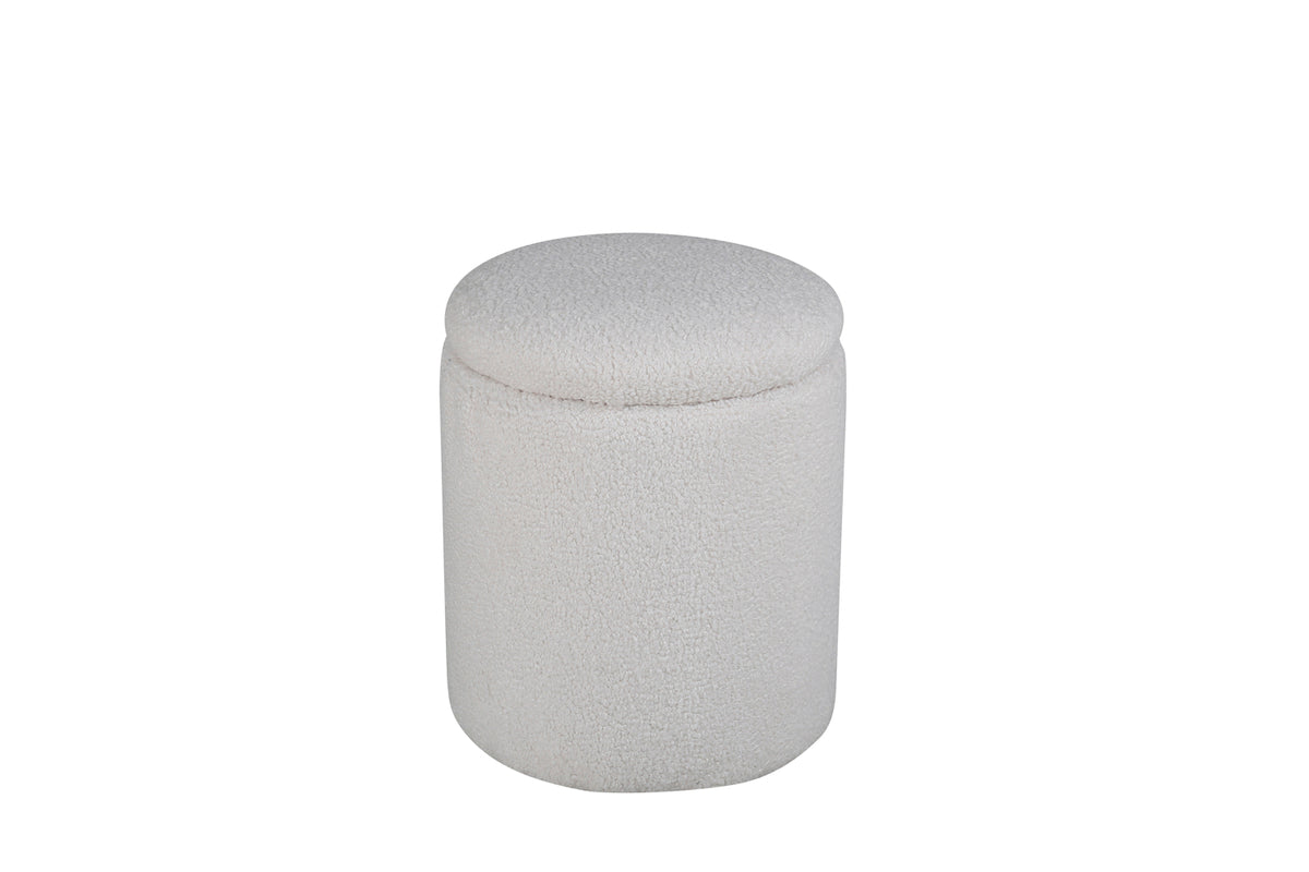 Pouf ø32 ⌀32 White