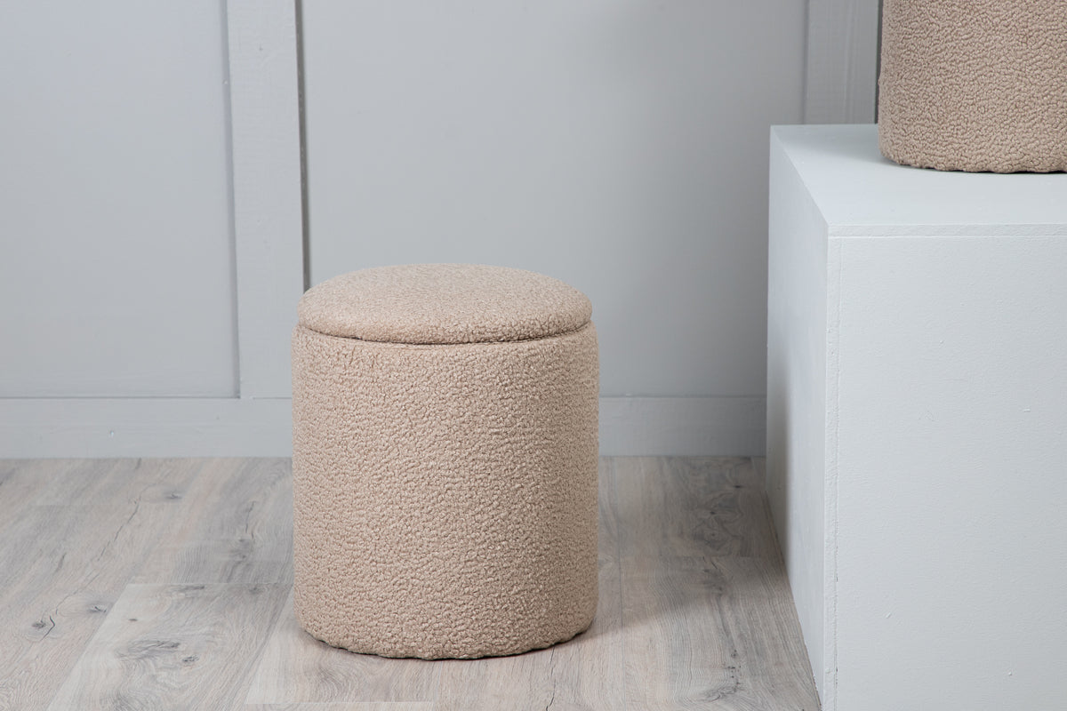 Pouf ø32 ⌀32 Beige