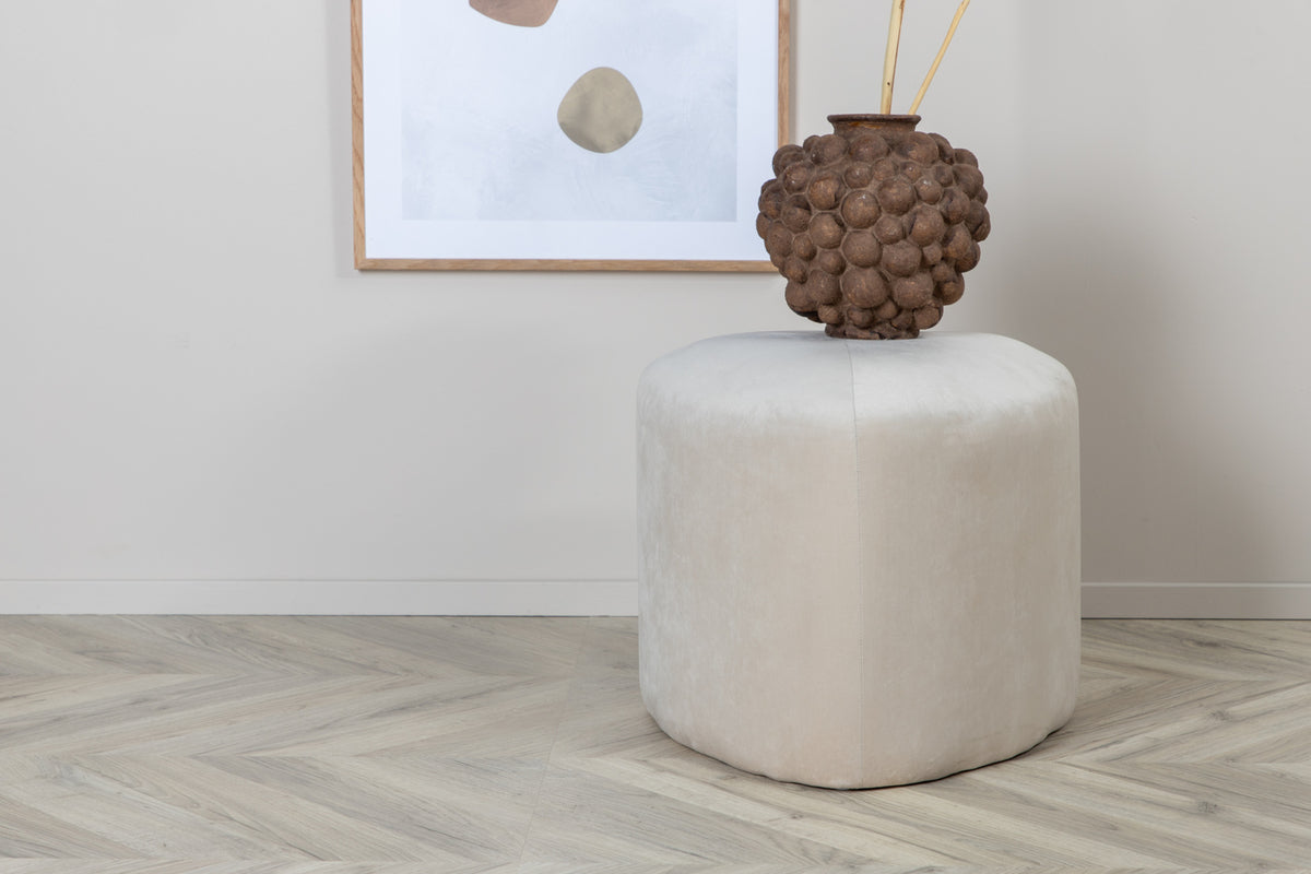Pouf ø46 ⌀46 White