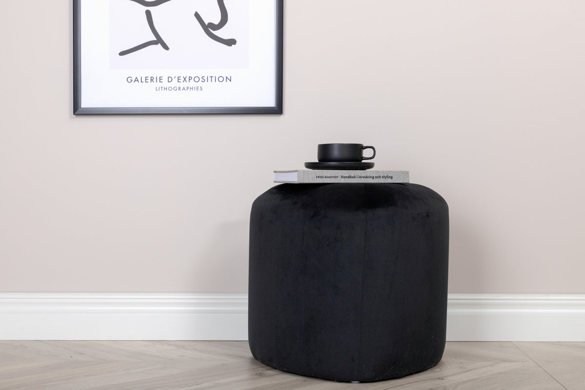 Pouf ø46 ⌀46 Black