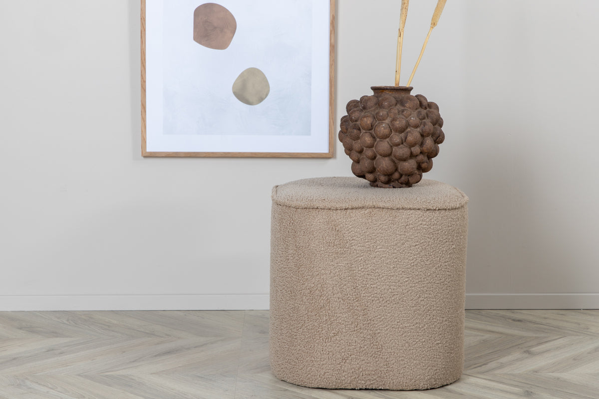 Pouf ø44 ⌀44 Beige