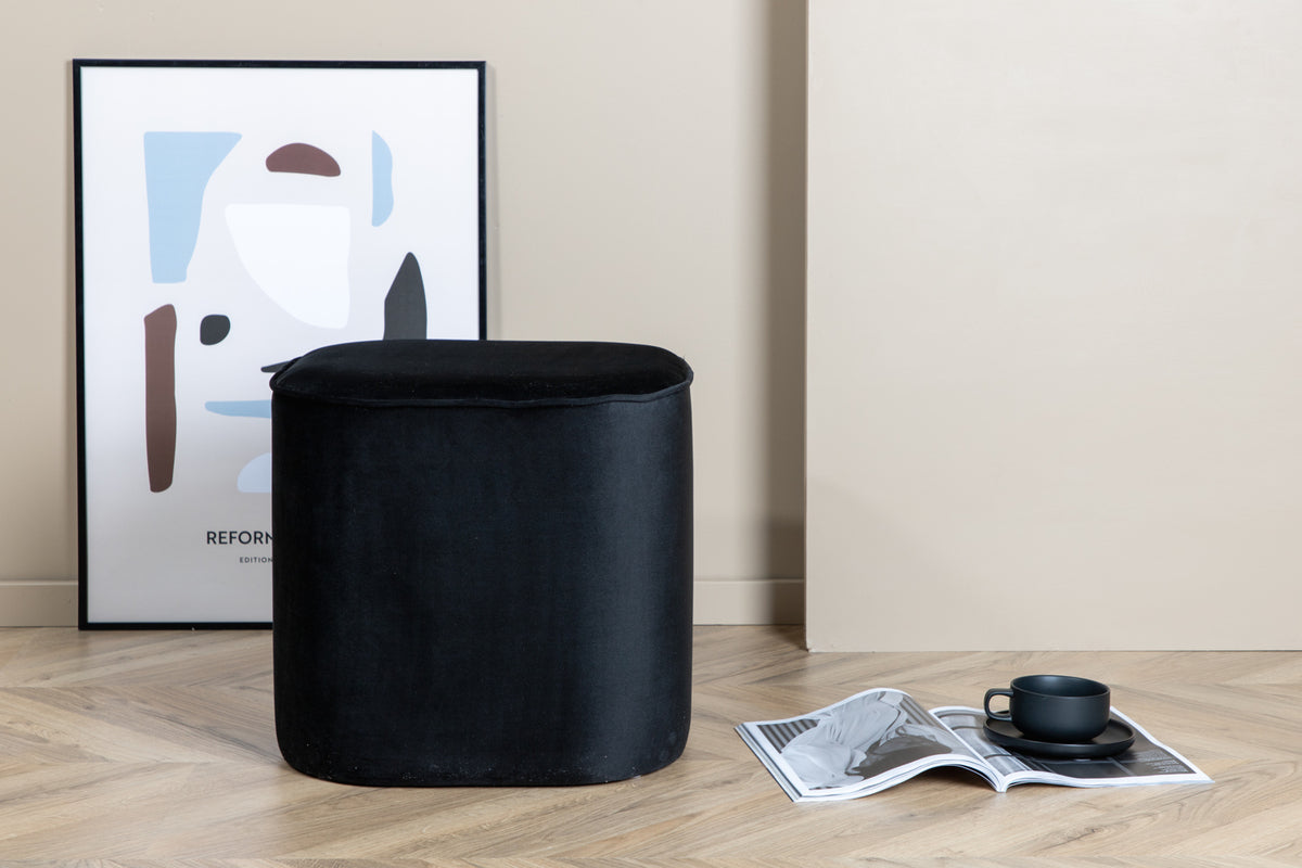 Pouf ø44 ⌀44 Black