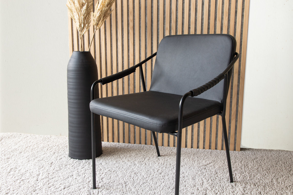 Dining Chair 2-pack Black