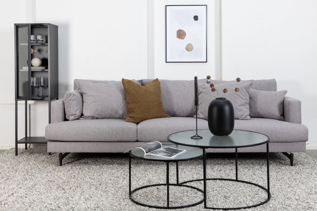 3-Seat Sofa Grey