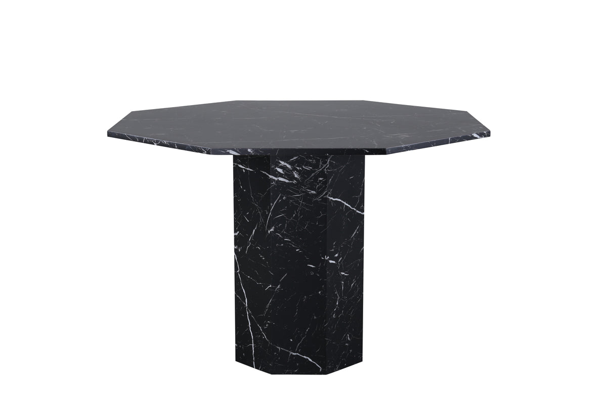 Round Dining Table ø110 Black