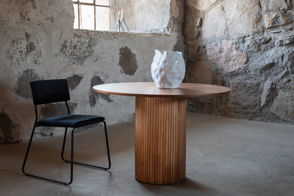 Round Dining Table ø110 Walnut