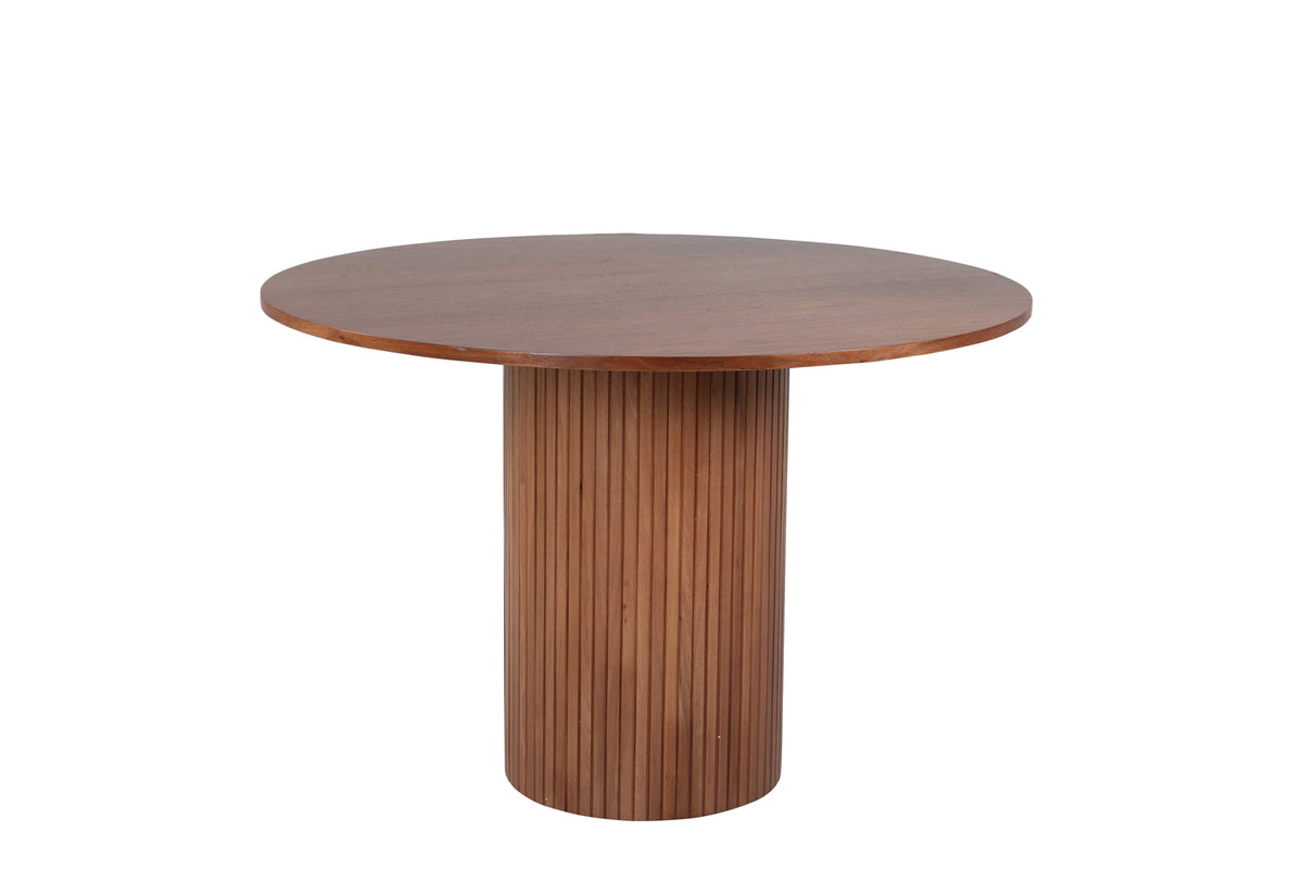 Round Dining Table ø110 Walnut