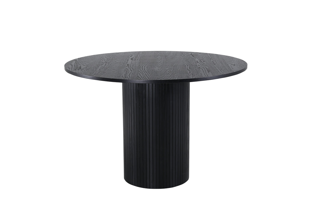 Round Dining Table ø110 Black