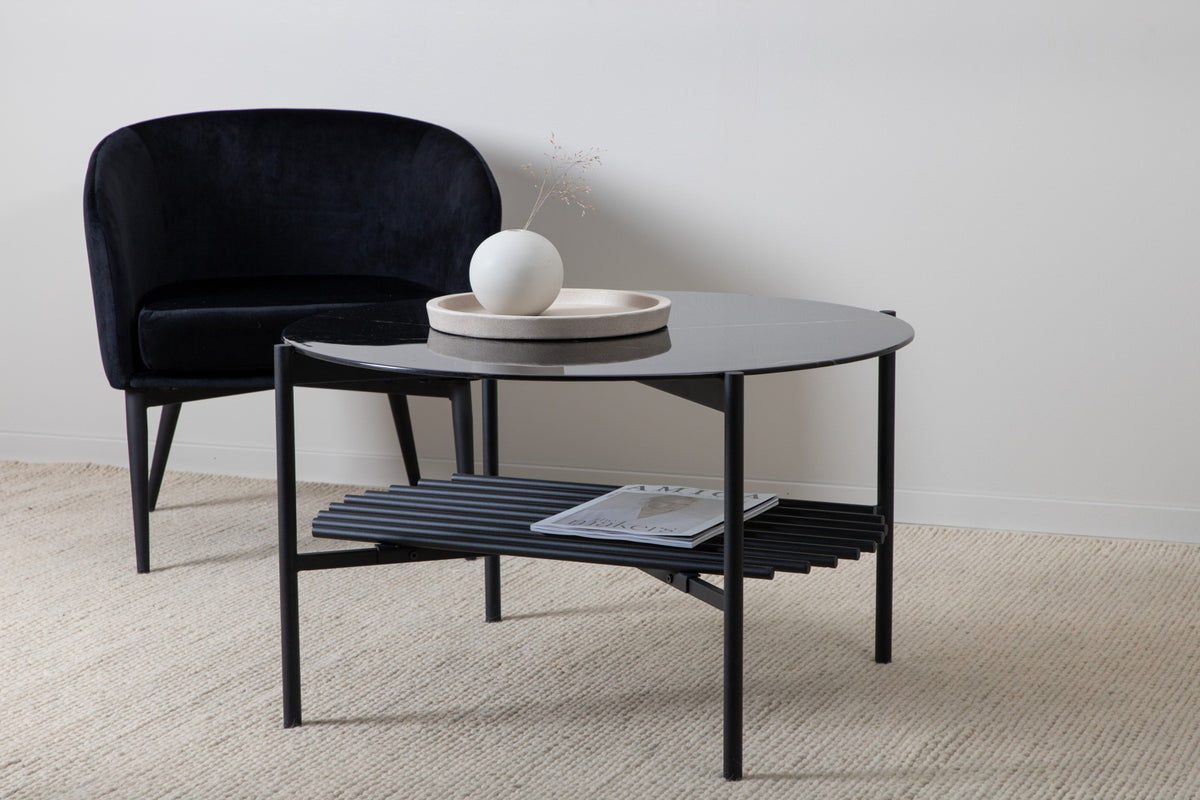 Sofa Table ø80 Black