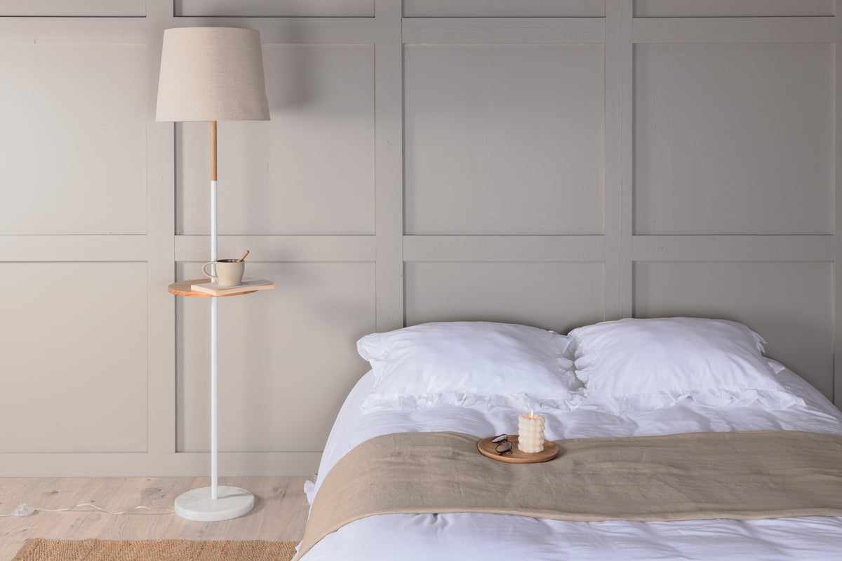 Floor Lamp Beige