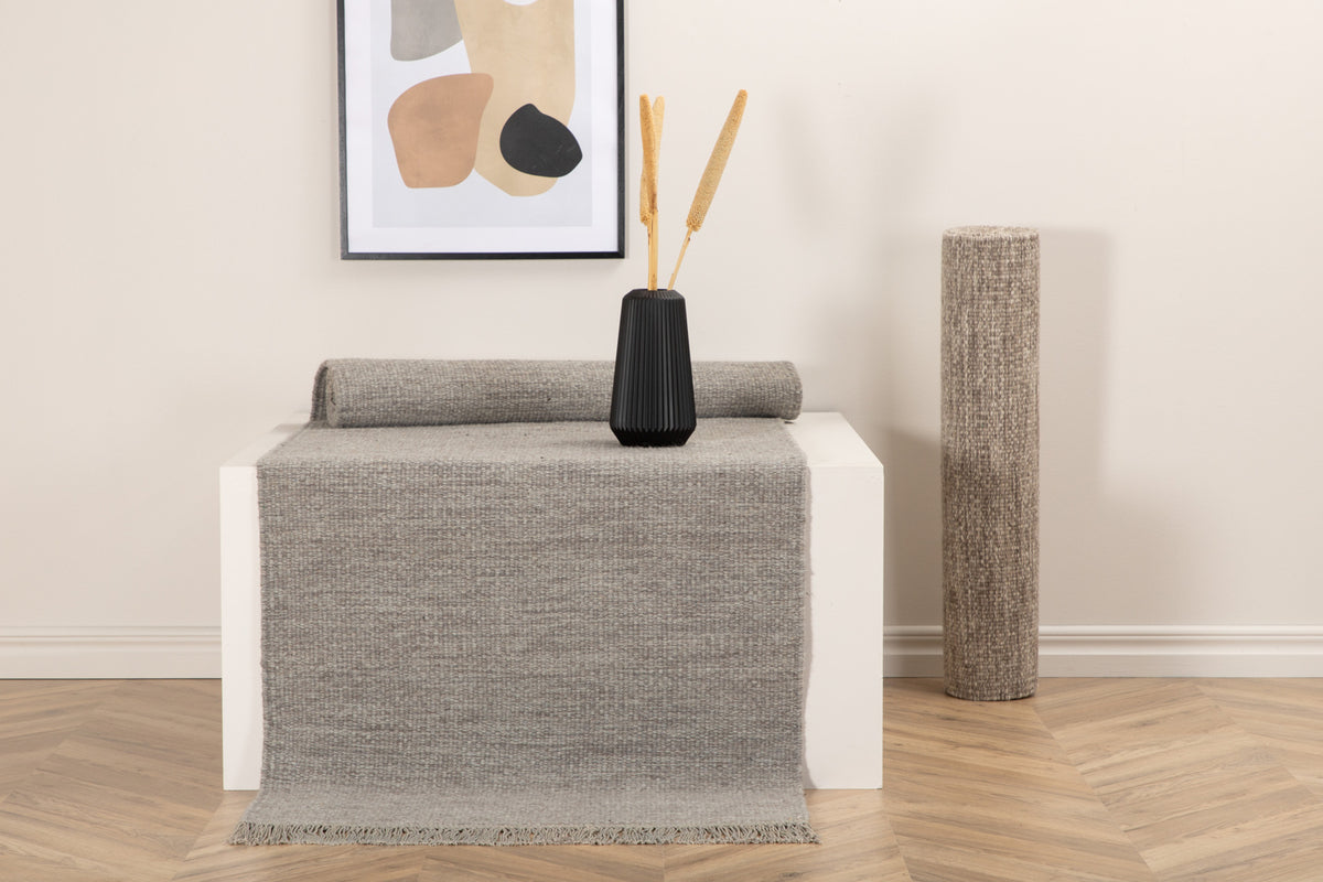 Rectangular Carpet 250 x 80 Grey