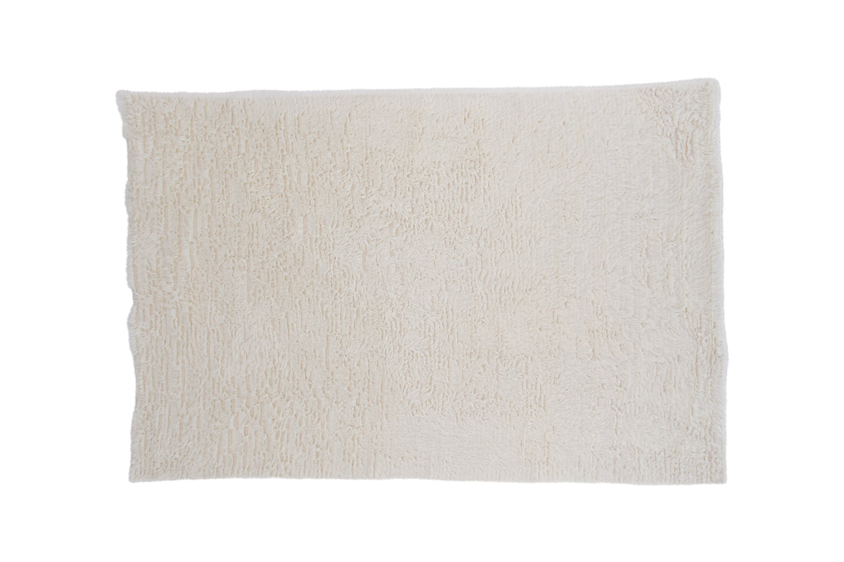 Rectangular Carpet 200 x 300 White
