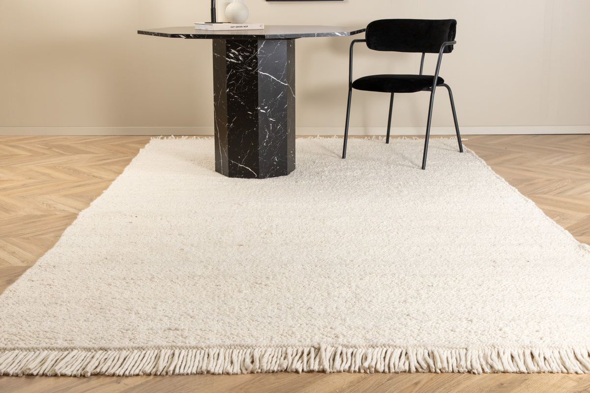 Rectangular Carpet 300 x 200 White