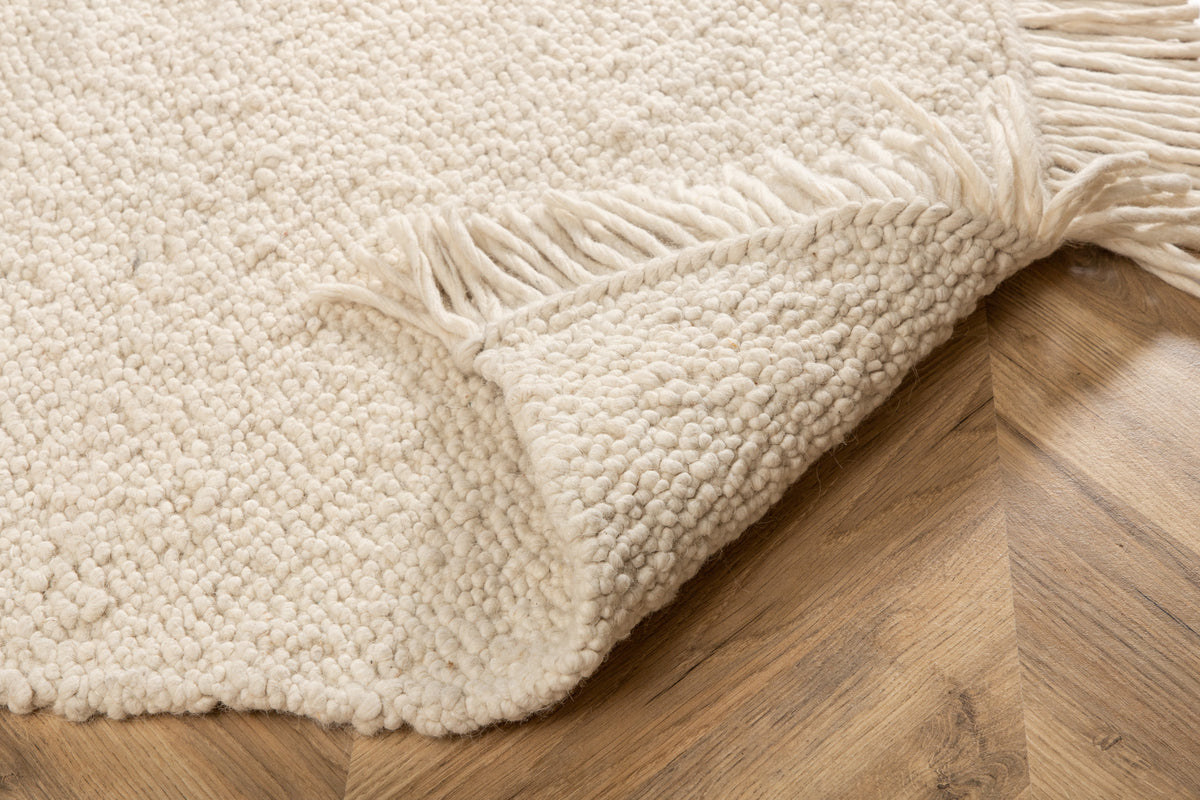 Rectangular Carpet 230 x 160 White