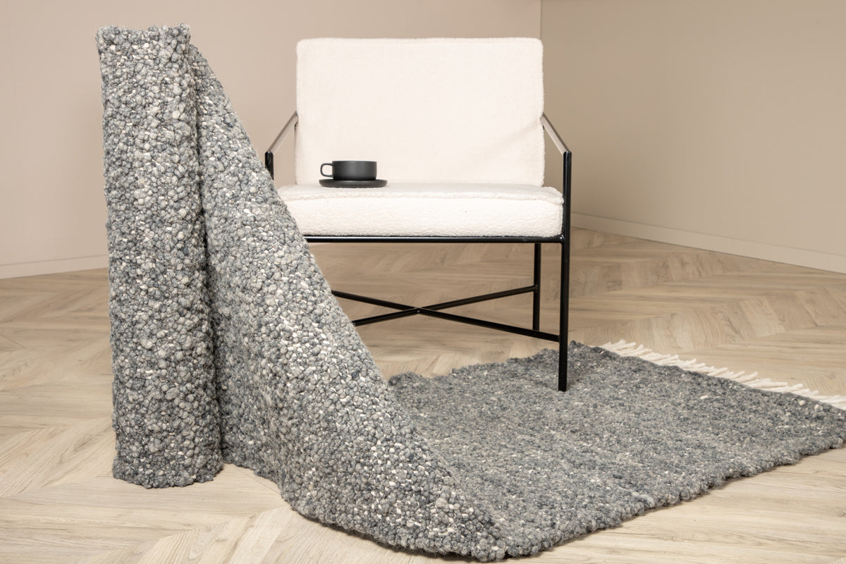 Rectangular Carpet 250 x 80 Grey