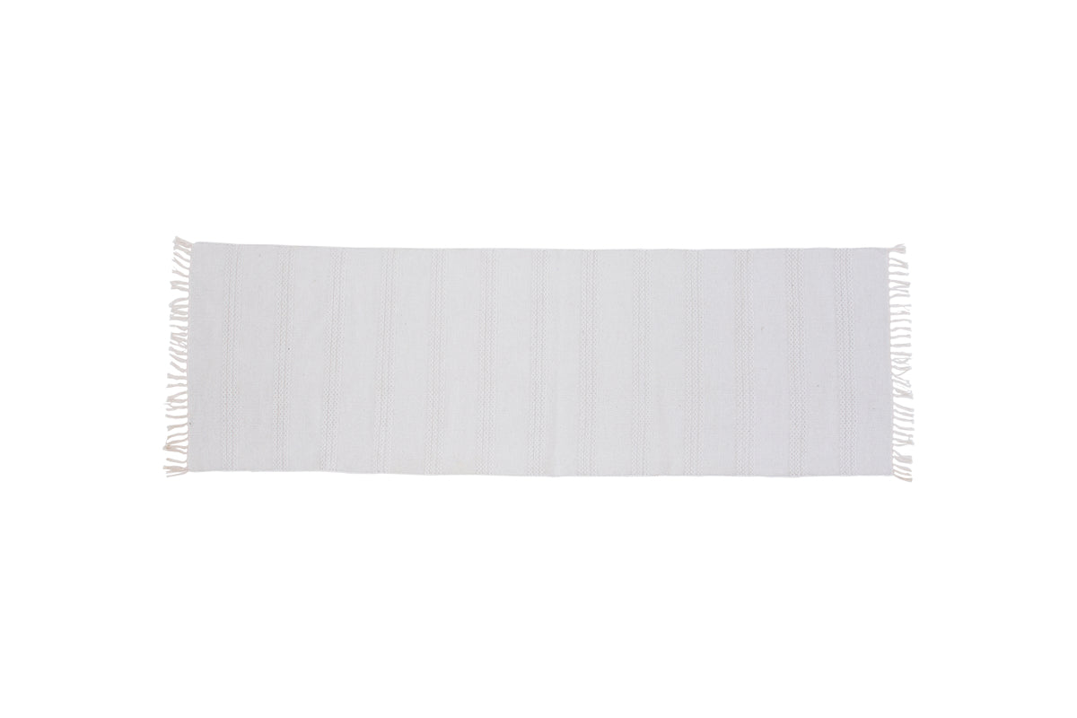Rectangular Carpet 80 x 250 Offwhite