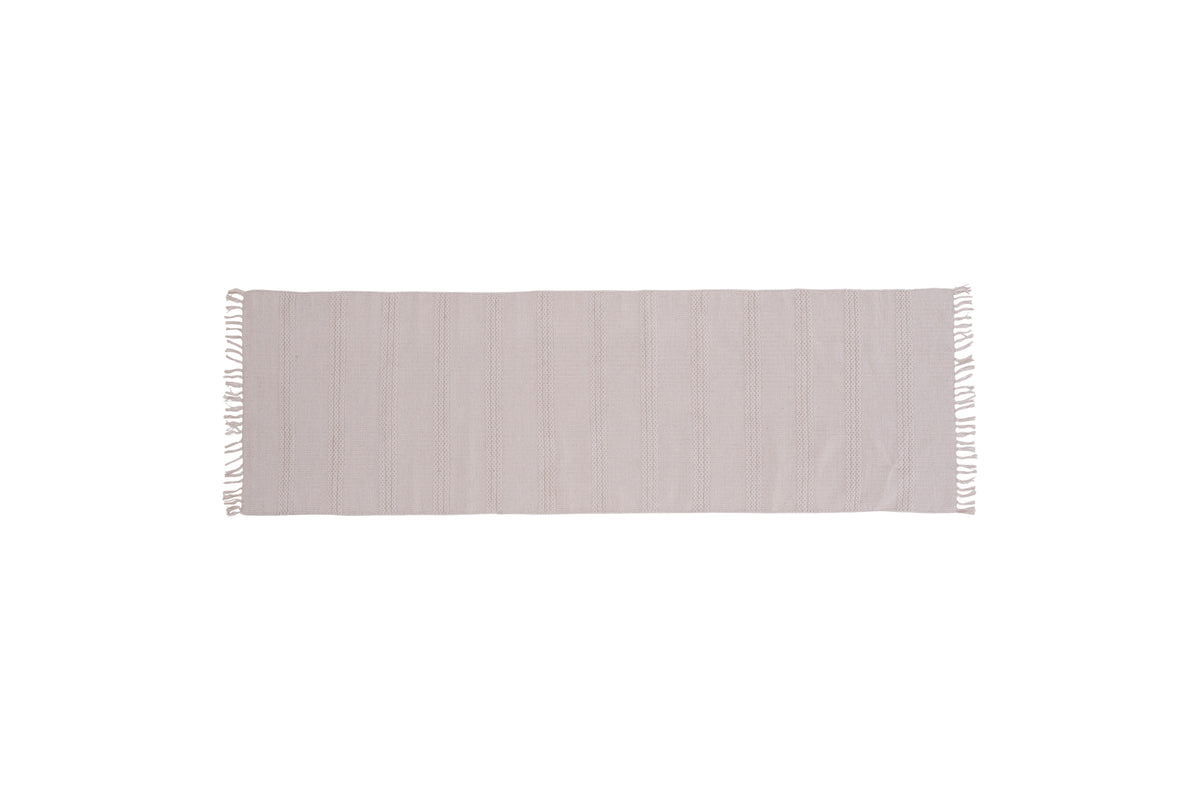 Rectangular Carpet 80 x 250 Beige