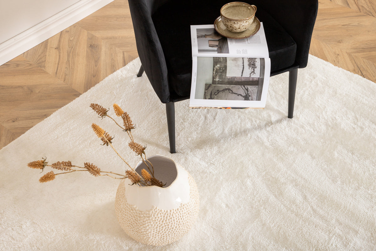 Rectangular Carpet 200 x 300 White