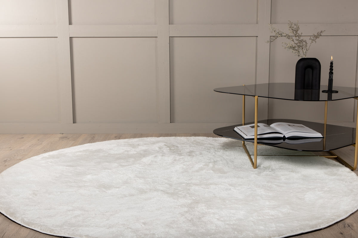 Round Carpet ⌀200 White