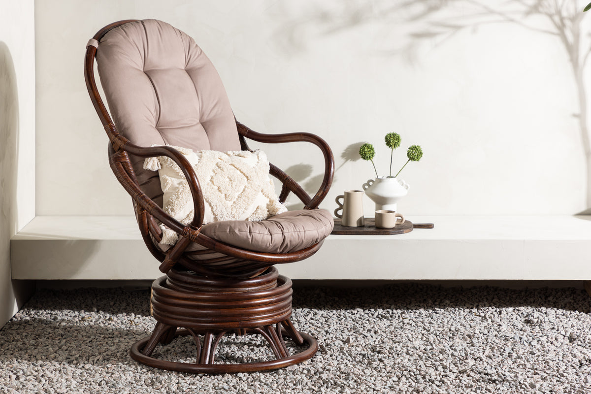 Lounge Chair Dark Walnut