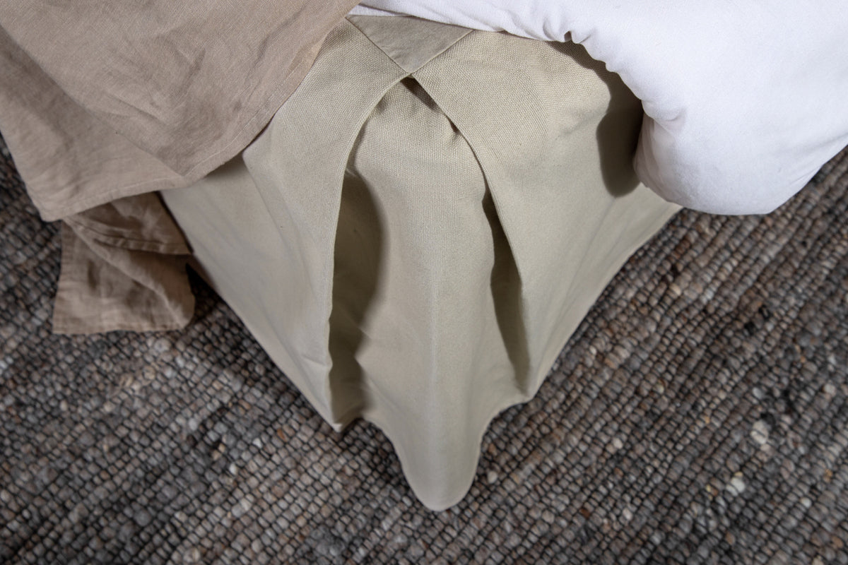Bed Skirt 180 x 200 Beige